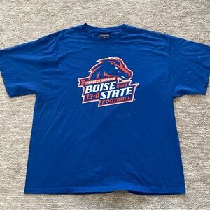 Boise State Broncos Football Blue T Shirt Men’s Size XXL 2006 Perfect Season